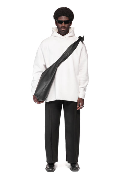 PLUS ONE HOODIE -WHITE