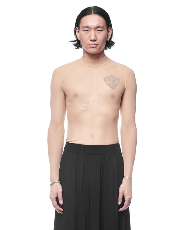 SKIN LONG SLEEVE - NUDE