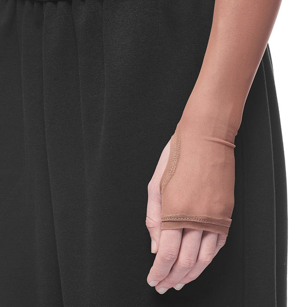 SKIN LONG SLEEVE TOP - BROWN