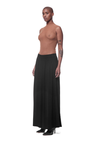 DOROTA TANK - MESH BROWN