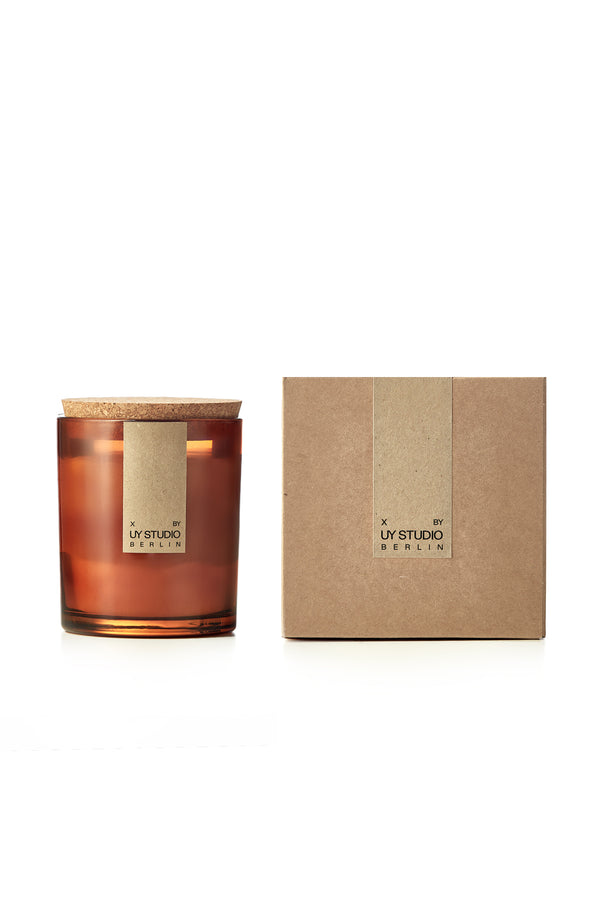 BIG X AMBER CANDLE