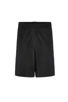 These super fashionable pants are wide boxershorts with a loose, oversized and draped fit. They have invisible side seam pockets and a covered elastic waistband wit a lenght of 5 cm. These shorts are the perfect fit for hot summer days.